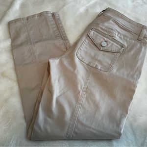 White House Black Market Womans studded jeans